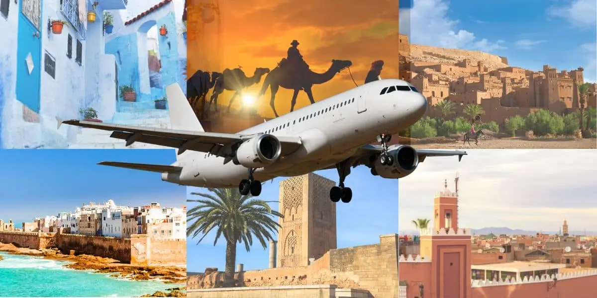 Book a flight to Travel to Morocco